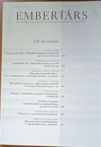 Embert�rs VI. �vfolyam 2. sz�m 2008./2