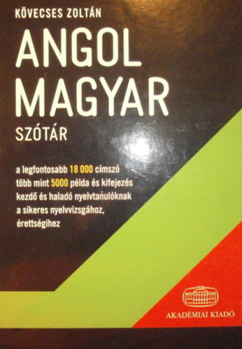 Kvecses Zoltn - Angol-magyar sztr