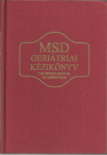 MSD geri�triai k�zik�nyv