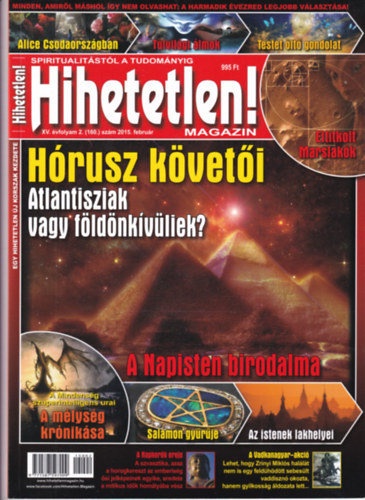 Hihetetlen! magazin 2015. februr