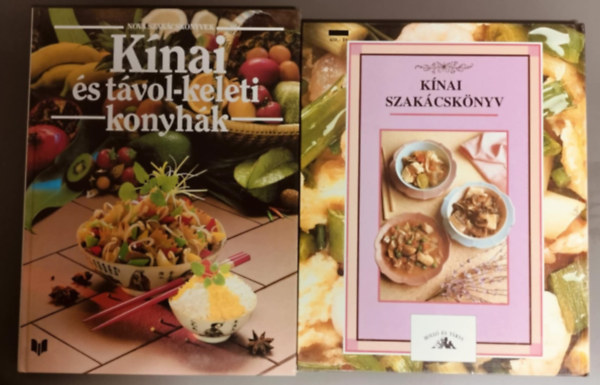 Knai s tvol-keleti konyhk + Knai szakcsknyv - A vilg konyhinak legjobb telei 1. (tbb, mint 120 recept) 2db szakcsknyv