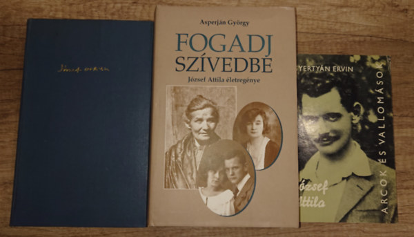 Asperj�n Gy�rgy, Gyerty�n Ervin J�zsef Attila - J�zsef Attila  �sszes verse �s m�ford�t�sa