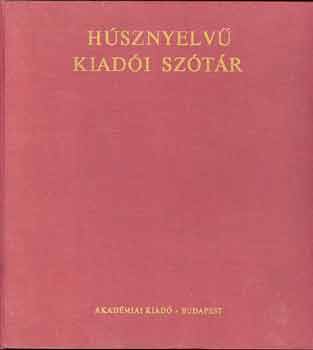 M�ra Imre szerk. - H�sznyelv� kiad�i sz�t�r