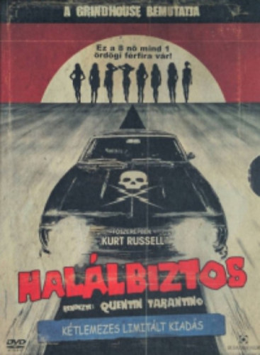 Kurt Russell Quentin Tarantino - Halálbiztos - Kétlemezes változat (2 DVD)
