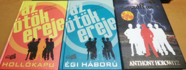 Anthony Horowitz - Az �t�k ereje I-III. (Holl�kapu - �gi h�bor� - Lesz�ll az �j)