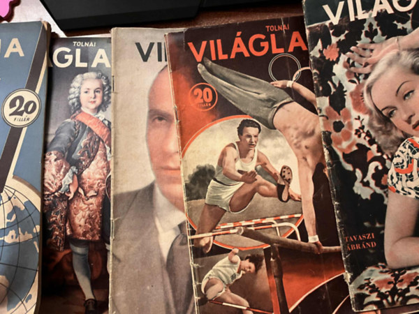 5 db Tolnai Vil�glapja