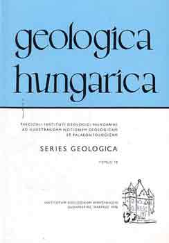 Geologica hungarica tomus 18.