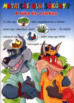 Oláh Erzsébet (ford) - A róka és a farkas - matricás olvasókönyv