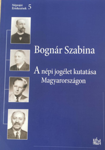 Bognr Szabina - A npi joglet kutatsa Magyarorszgon