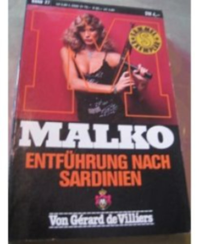 MALKO - Entf�hrung nach Sardinien Band: 27