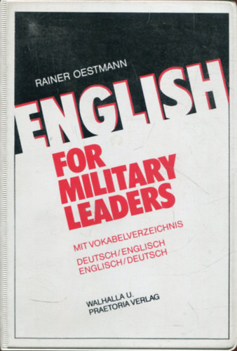 Rainer Oestmann - English for military Leaders