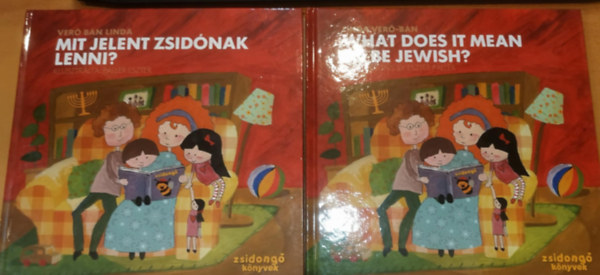 Eszter Paller Verő Bán Linda - 2 db Mit jelent zsidónak lenni? + What Does it Mean to be Jewish?