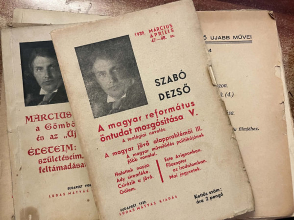 Szabó Dezső - 11 db Szabó Dezső