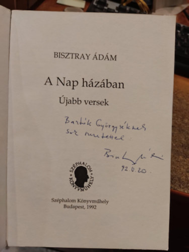 Bisztray dm - A nap hzban