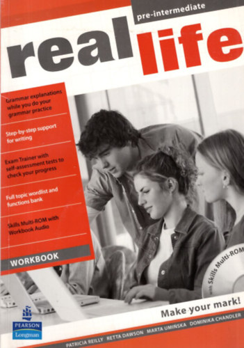 Retta Dawson Patricia Reilly - Real life Pre-intermediate - workbook CD mellklettel