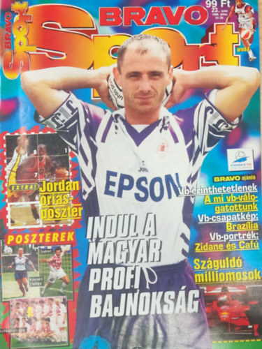Buzg Jzsef  (szerk.) - Bravo Sport - I. vfolyam 23. szm (1998. janur 22-28)