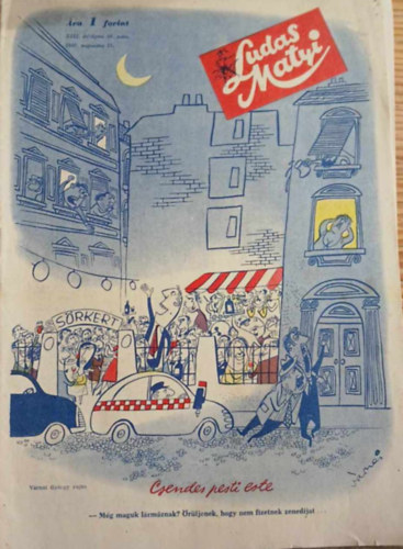 Ludas Matyi XIII. évfolyam 26. szám (1957. augusztus 15.)