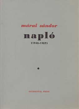 Mrai Sndor - Napl 1945-1957