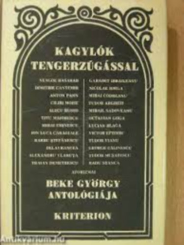 Kagylk tengerzgssal - Beke Gyrgy antolgija