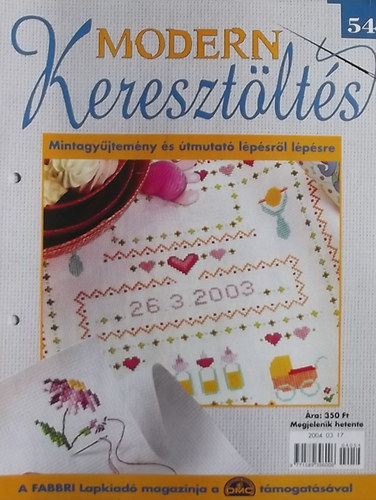 Modern Keresztöltés 54. - Mintagyűjtemény és útmutató lépésről lépésre