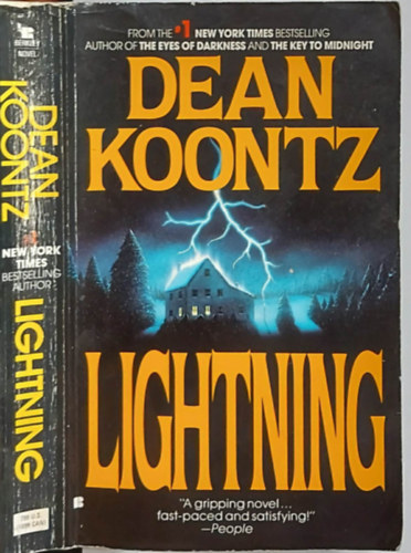 Dean R. Koontz - Lightning (gi jel, angol nyelven)