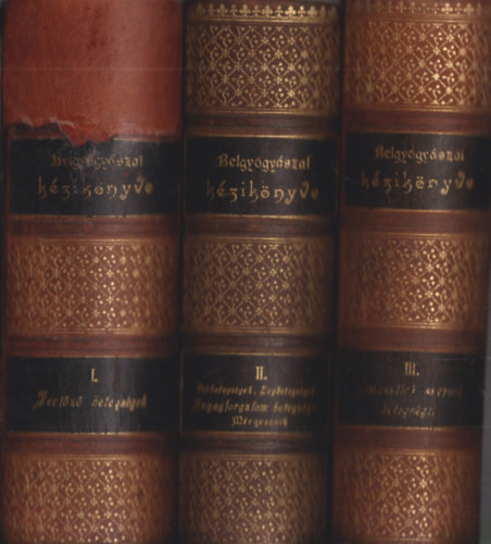 Kétli Károly, Bókai Árpád Korányi Frigyes - A belgyógyászat kézikönyve I-VI. (teljes sorozat)
