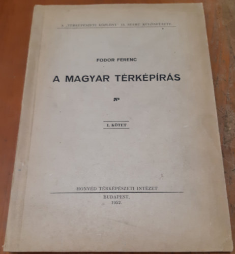 Fodor Ferenc - A magyar trkprs I.