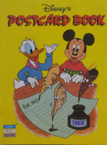 Published by Conway, Walt Disney - Disney's Postcard Book - No. WD- 17 Post Card Books