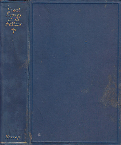 F. H. Pritchard - Great essays of all nations