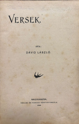 Dvid Lszl - Versek