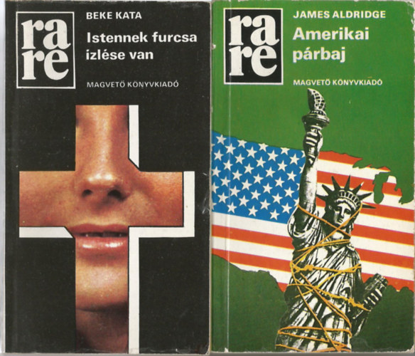 2 db RaRe knyv, Beke Kata: Istennek furcsa zlse van, James Aldridge: Amerikai prbaj