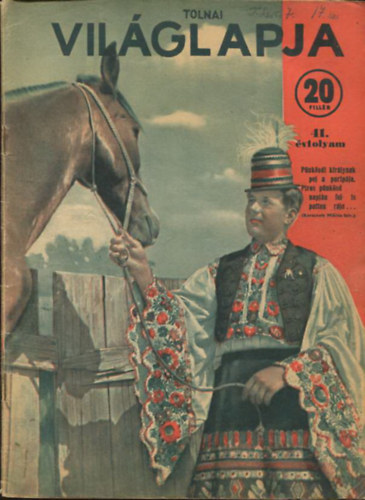 Tolnai Világlapja 41. évfolyam 21. szám Budapest, 1939. május 24.