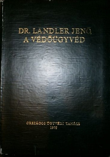 Dr. Landler Jen - A vdgyvd