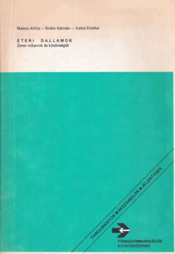 Str�m K�lm�n, Valk� Em�ke Malecz Attila - �teri Dallamok - Zenei m�sorok �s k�z�ns�g�k