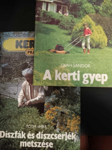 A keri gyep+Díszfák és cserjék metszése-2 db kertész praktikák