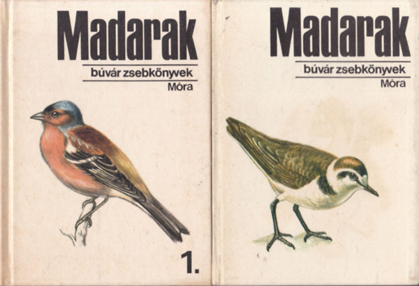 2 db B�v�r Zsebk�nyv a madarakr�l: Madarak + Madarak 1.