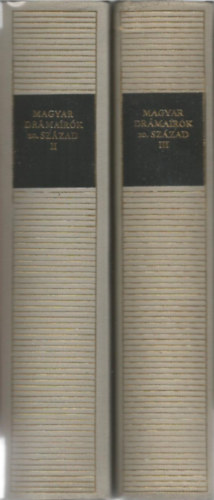Magyar drámaírók 20. század II-III.