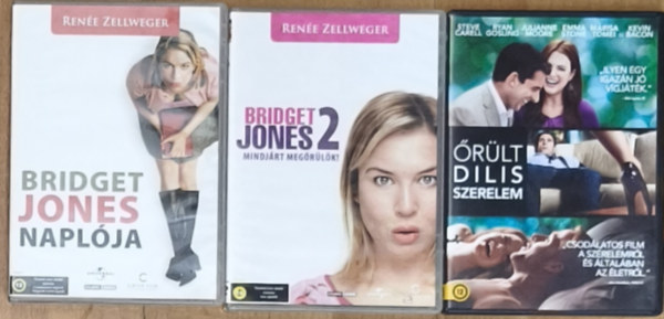 Bridget Jones naplója, Bridget Jones 2: Mindjárt megőrülök DVD + ajándék DVD: Őrült, dilis szerelem