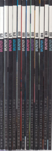 Burger Istv�n  (f�szerk.) - Galaktika 2012/1-12. (teljes �vfolyam, 262-273. sz�mok)