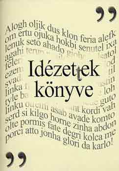 H. Bele Balassa - Idézettek könyve (a magyar közélet jelesei.)