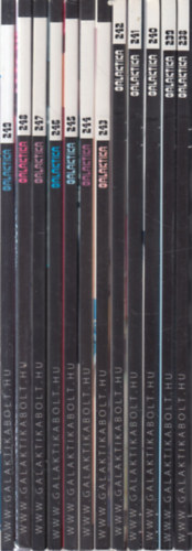 Burger Istv�n  (f�szerk.) - Galaktika 2010/1-12. (teljes �vfolyam, 238-249 sz�mok)