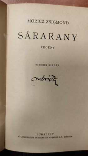 Mricz Zsigmond - Srarany