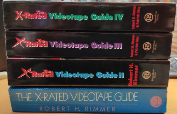 Robert, H. Rimmer - The X-Rated Videotape Guide I-IV.