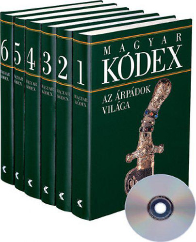Szentp�teri J�zsef  (f�szerk.) - Magyar K�dex 1-6. (I-VI.)- CD mell�klettel