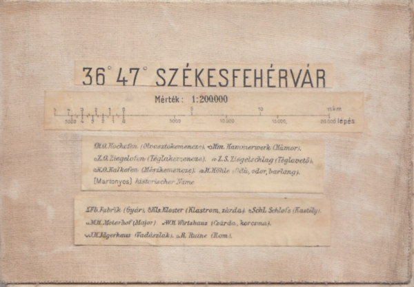 Szkesfehrvr trkp (3647) (41x59 cm)