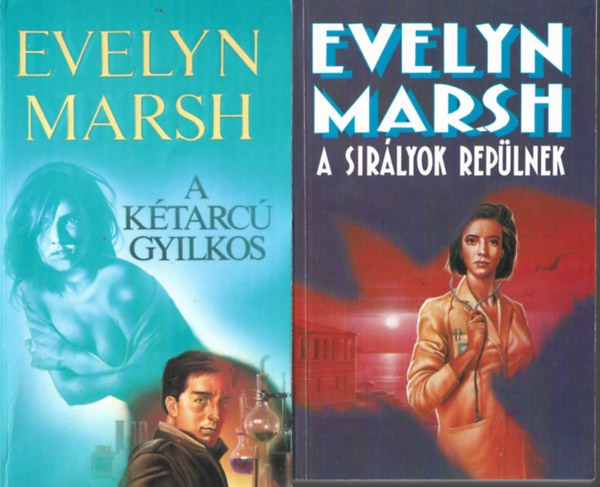 Evelyn Marsh - 2 db knyv, A ktarc gyilkos, A sirlyok replnek