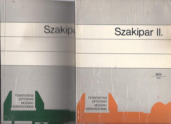 Szakipar I-II. (Kalkulcis segdlet) - Fenntartsi ptipari mszaki irnynormk