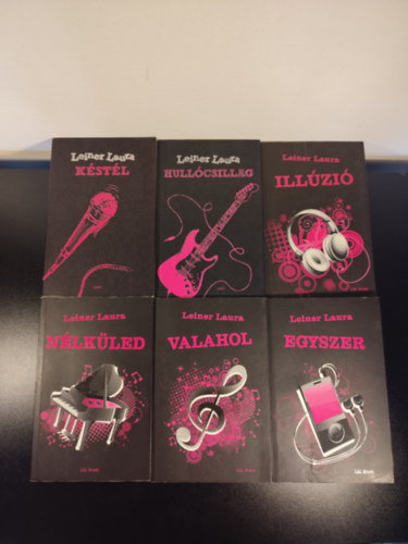 Leiner Laura - Bexi sorozat 1-6. (K�st�l, Hull�csillag, Ill�zi�, N�lk�led, Valahol, Egyszer)