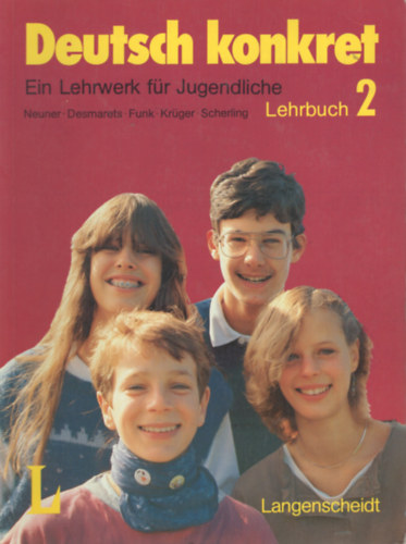 Neuner-Desmarets-Funk-Krger - Deutsch konkret 2. - Lehrbuch + Arbeitsbuch