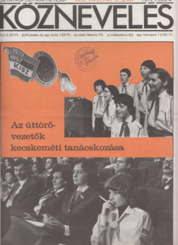Tth Lszl  (fszerk.) - Kznevels XXXV. vfolyam 18. szm (1979. mjus 4.)